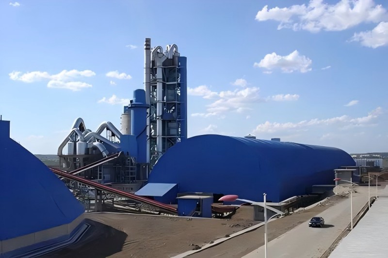 山西浩業(yè)為太原某水泥廠定制安裝礦山輸送皮帶機項目