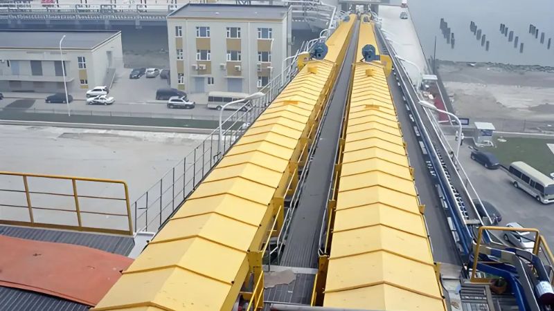 帶式輸送機(jī)如何輸送物料